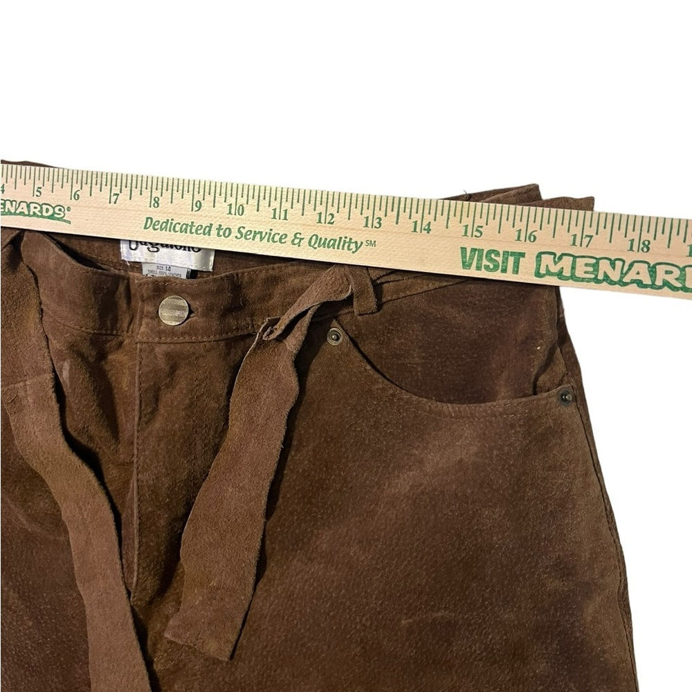 Vintage Bagatelle Brown Leather Pants - Picture 10 of 10